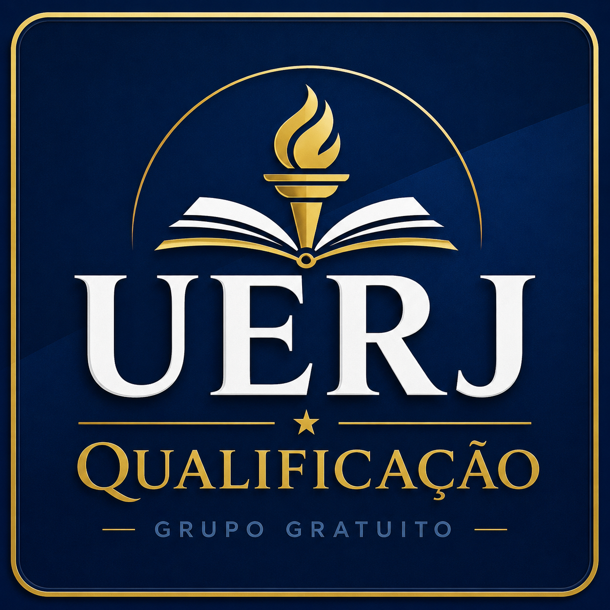 Logo do curso gratuito UERJ Exame de Qualificação